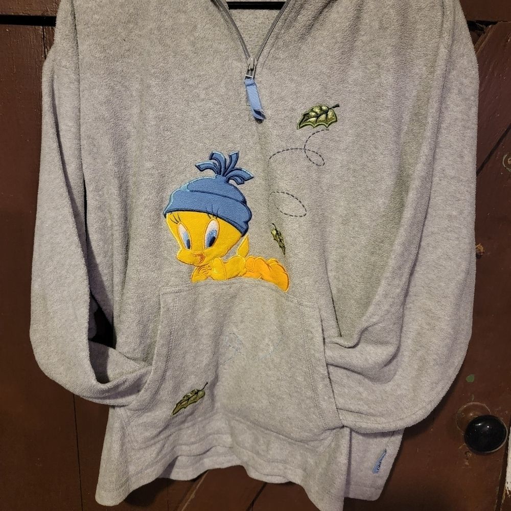 Vintage Tweety Bird Looney Tunes sweater sz L